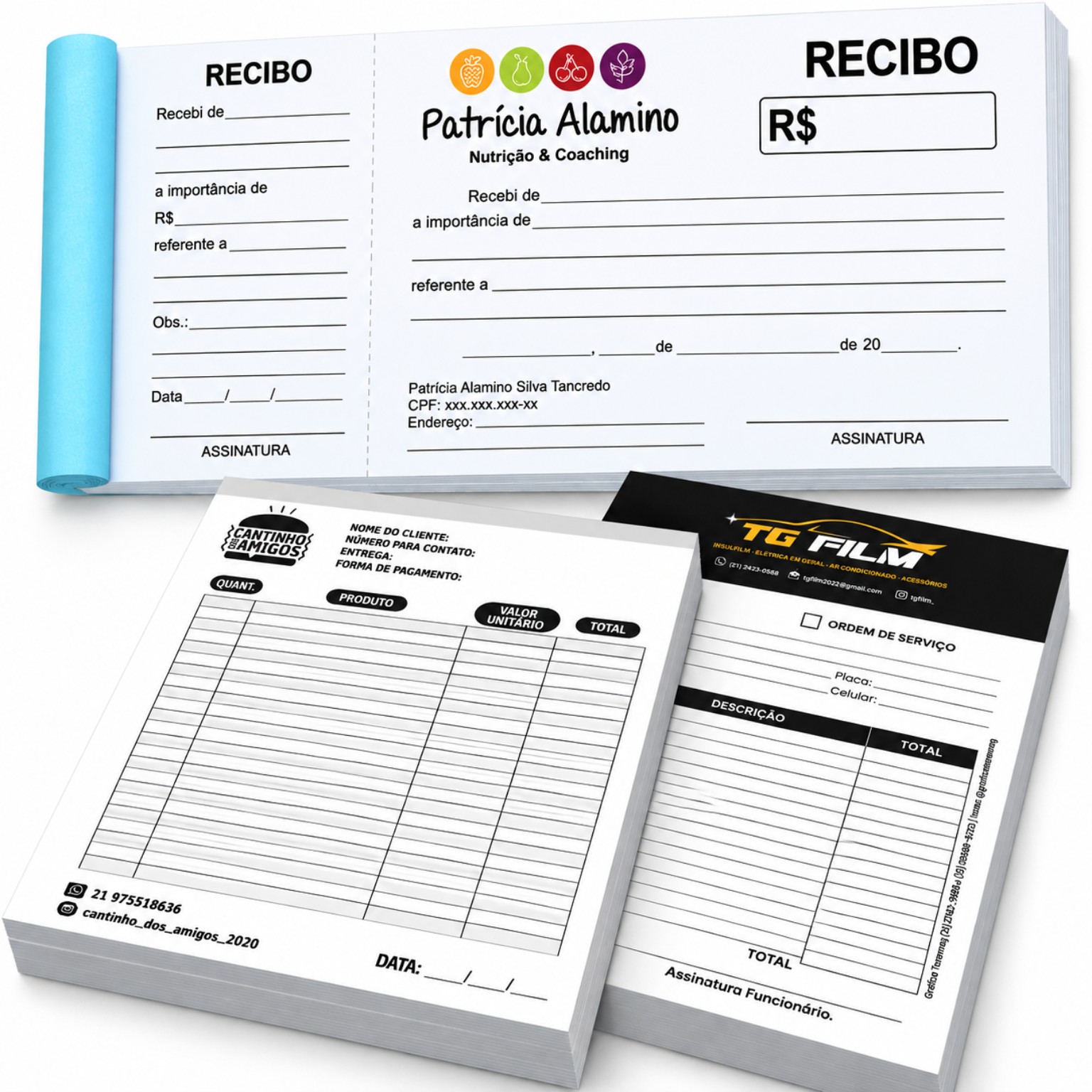Recibos E Comandas